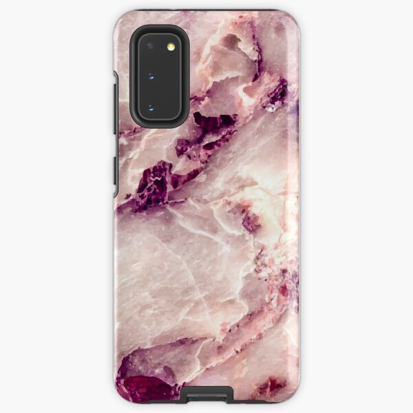 Pink Marble 01 Samsung Galaxy Tough Case