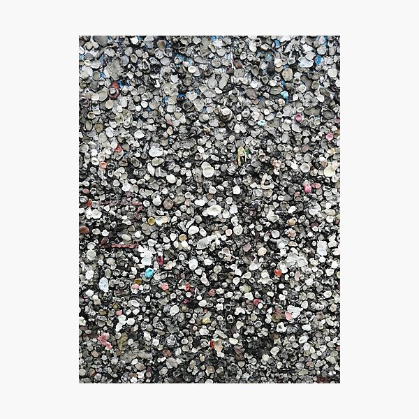 Item preview, Photo of Berlin wall full of chewing gums. designed and sold by JustynaWarsaw.
