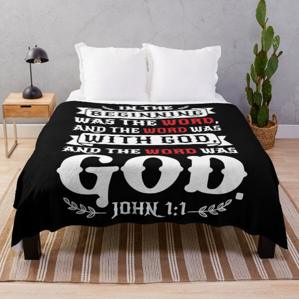 Item preview, John 1:1 designed and sold by plushism.