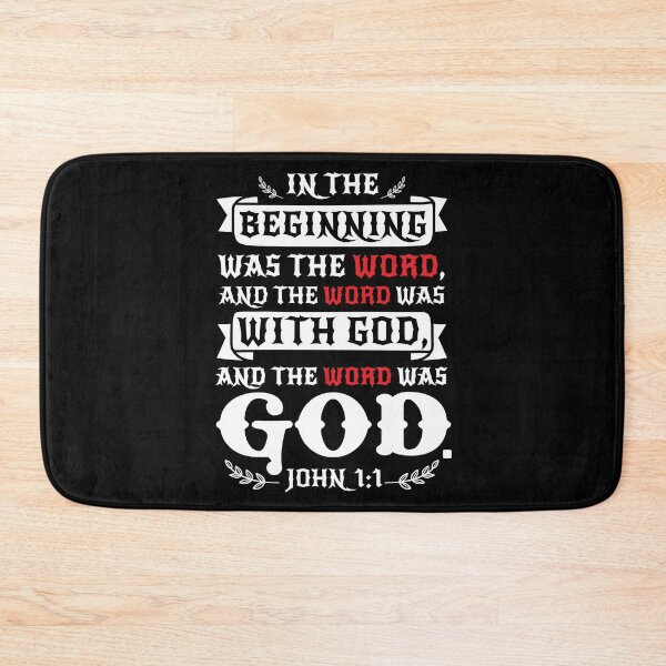 Item preview, John 1:1 designed and sold by plushism.