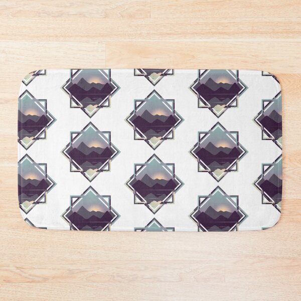 Item preview, Reflective Lake & Mountains Sunset designed and sold by tanyadraws.