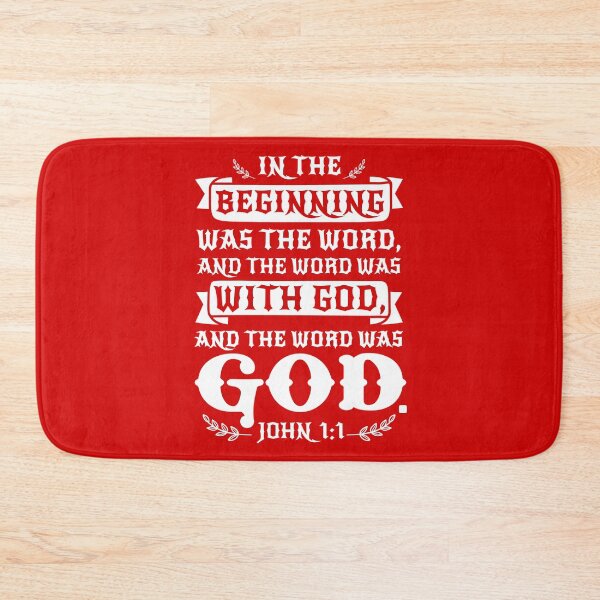 Item preview, John 1:1 designed and sold by plushism.