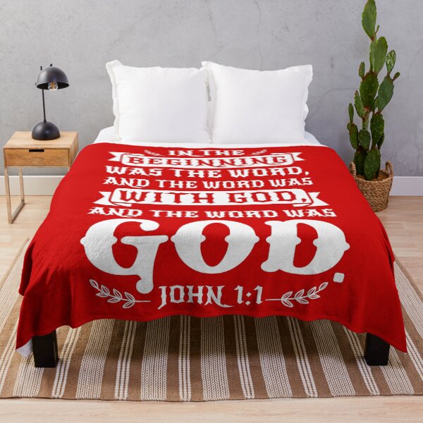 Item preview, John 1:1 designed and sold by plushism.
