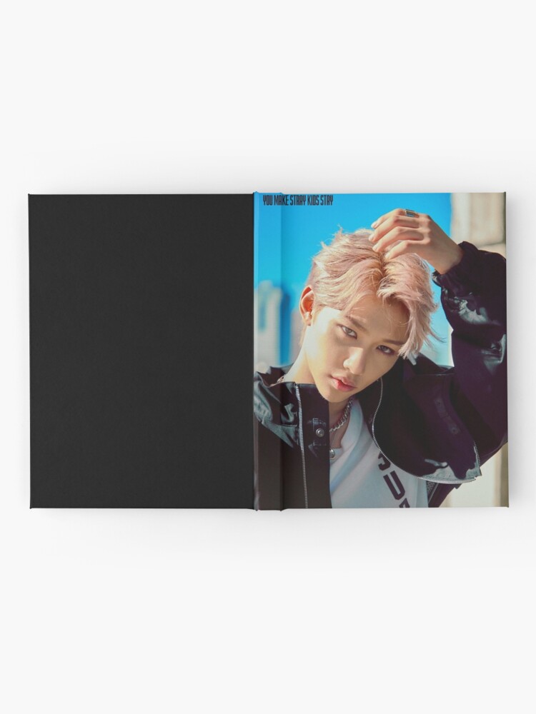 Lee Felix Double Knot Logo Stray Kids 3racha Hardcover Journal By Michiyo Goods Redbubble