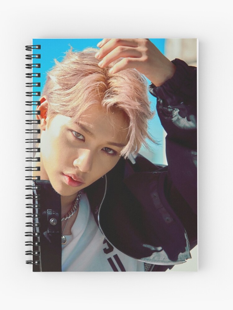 Lee Felix Double Knot Logo Stray Kids 3racha Spiral Notebook By Michiyo Goods Redbubble