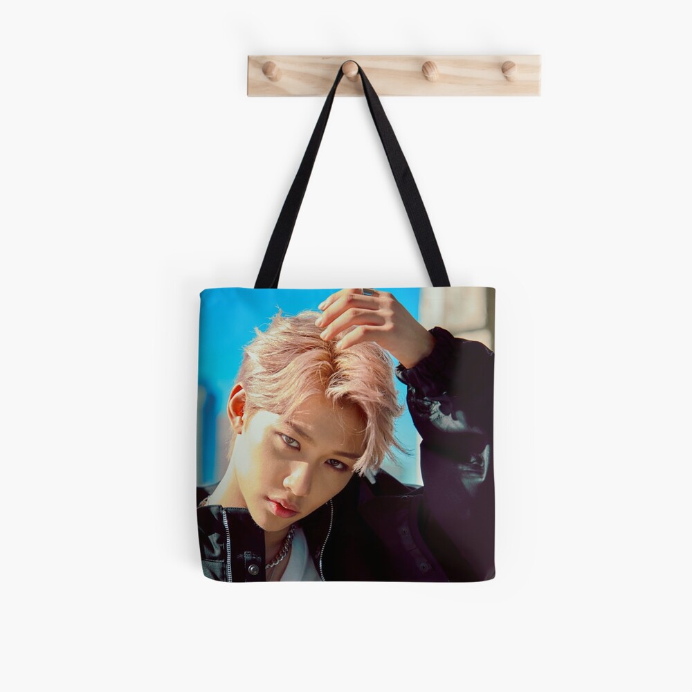 Lee Felix Double Knot Logo Stray Kids 3racha Tote Bag By Michiyo Goods Redbubble