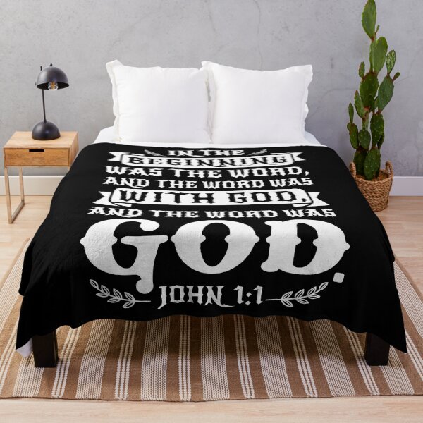 Item preview, John 1:1 designed and sold by plushism.