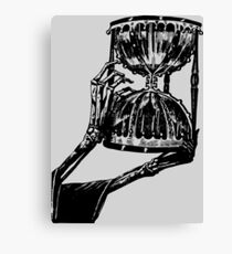 TIme runs out Canvas Print
