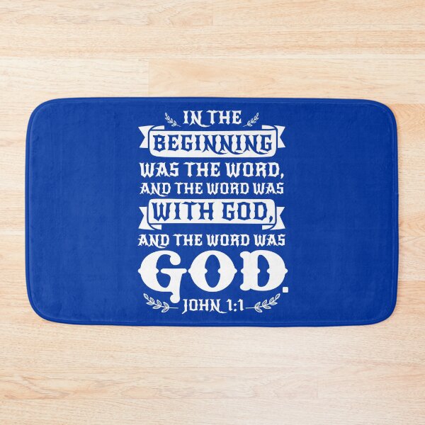 Item preview, John 1:1 In The Beginning Was The Word designed and sold by plushism.