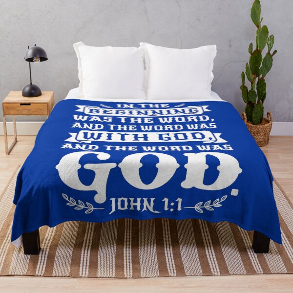 Item preview, John 1:1 In The Beginning Was The Word designed and sold by plushism.