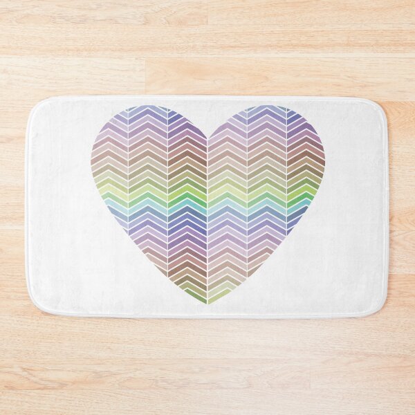 Item preview, Rainbow and Textured Chevron Pattern designed and sold by tanyadraws.