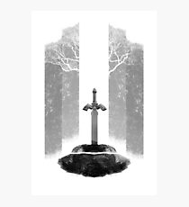 Master Sword Photographic Print