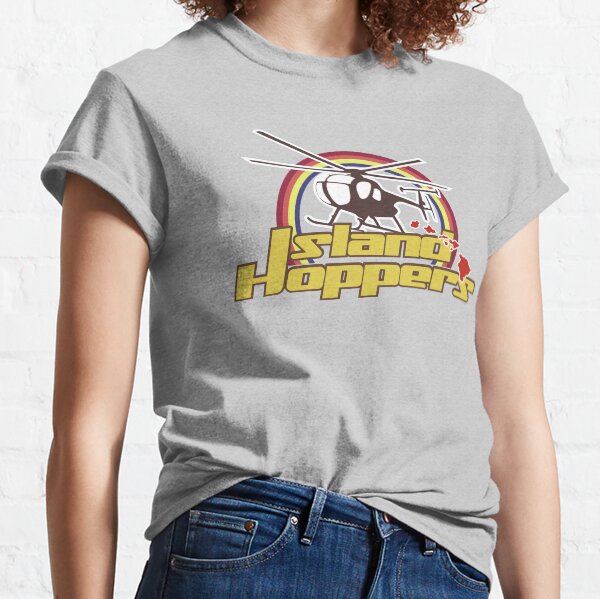 Fly with TC and Magnum around the islands of Hawaii Classic T-Shirt