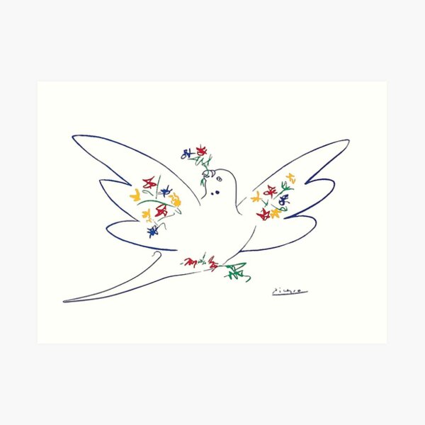 Dove of Peace Picasso Art Print