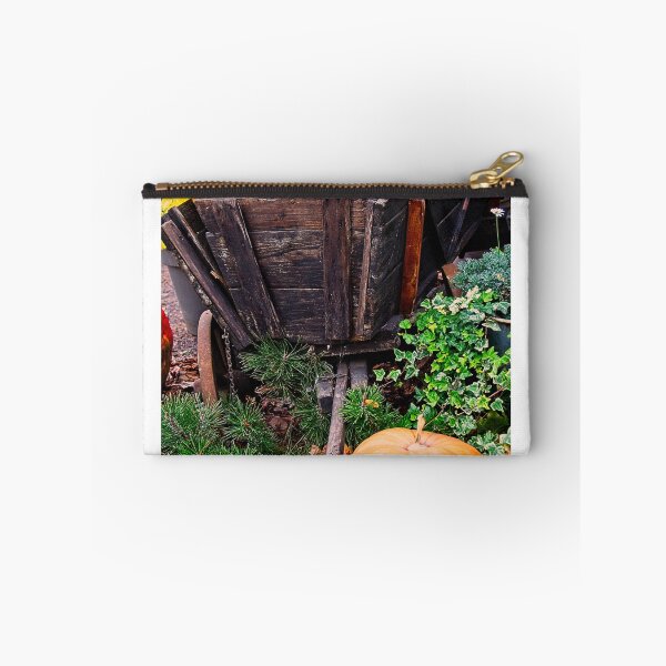 Item preview, Decorative Old Garden Cart With Pumpkins designed and sold by Elzbieta Fazel.