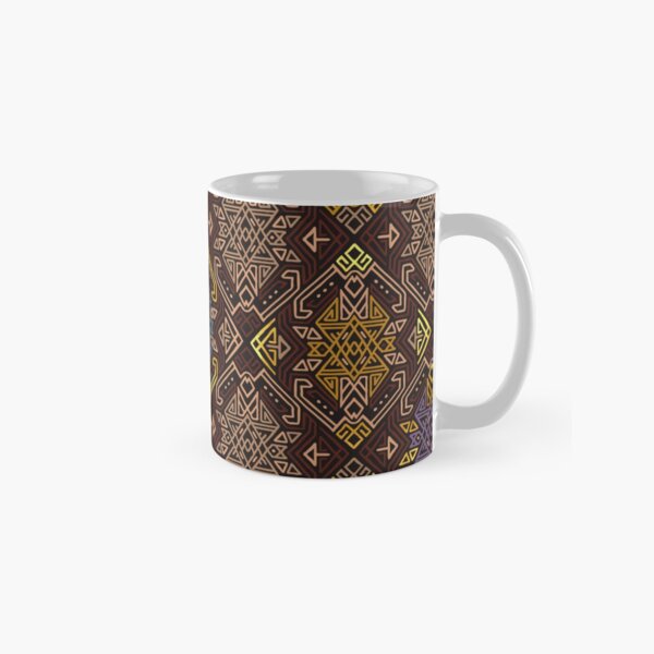 Autumn Tribal Pattern #4 Classic Mug
