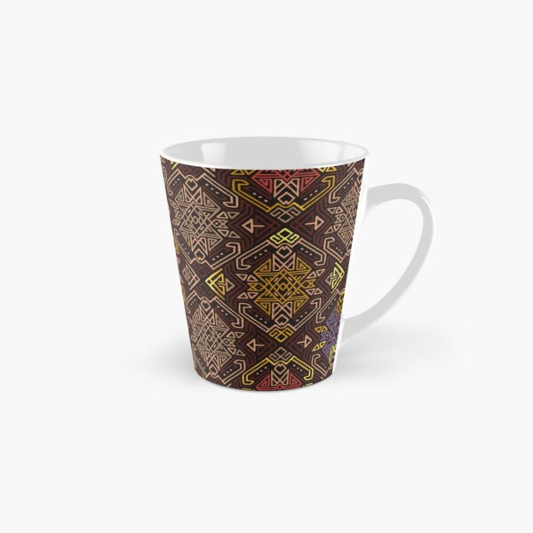 Autumn Tribal Pattern #4 Tall Mug