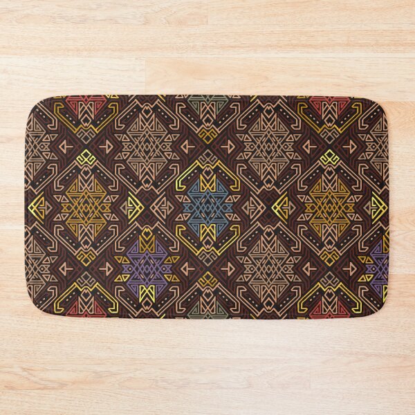 Item preview, Autumn Tribal Pattern #4 designed and sold by M-ohlala.