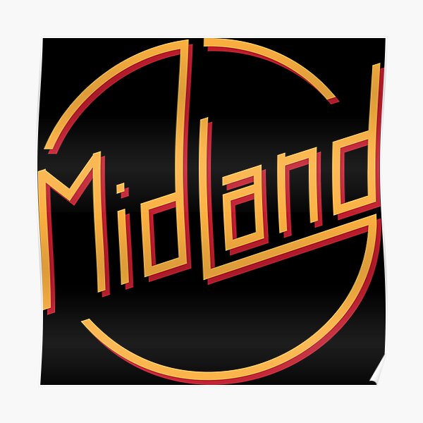 Midland Music Posters for Sale Redbubble picture