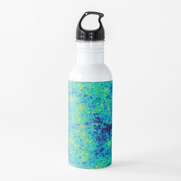 Cosmic microwave background. First detailed "baby picture" of the universe. #Cosmic, #microwave, #background, #First, #detailed, #baby, #picture, #universe Water Bottle