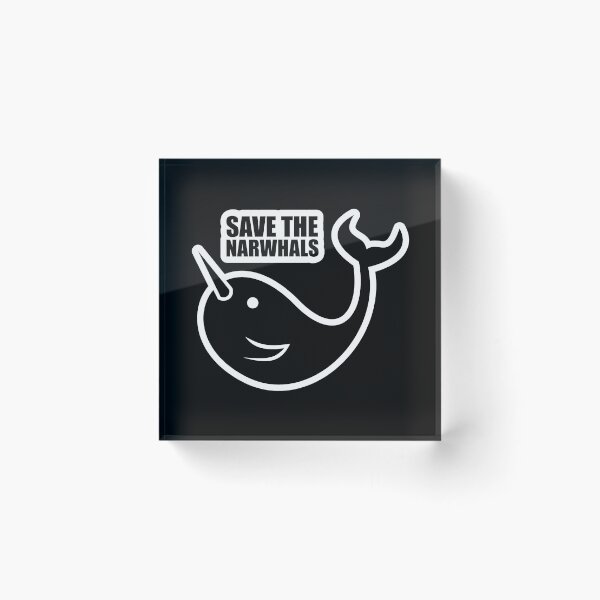 Item preview, Save The Narwhals  designed and sold by Vanover Designs.