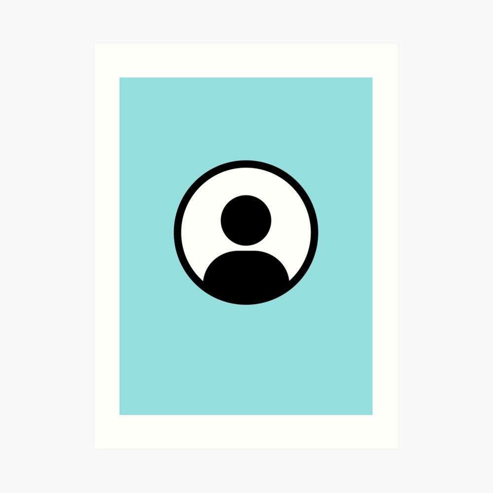 Anonymous / Member Icon Art Print