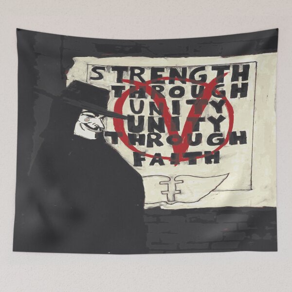 Item preview, V For Vendetta  designed and sold by Amanda Baez.