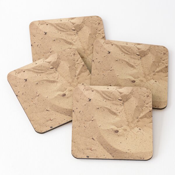 Item preview, Sand from a beach, holiday memory in ochra bown designed and sold by JustynaWarsaw.