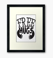 Free Hugs Framed Print