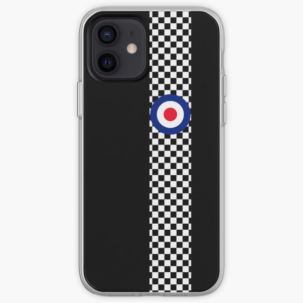 Classic Target Roundel Racing Checkers iPhone Soft Case