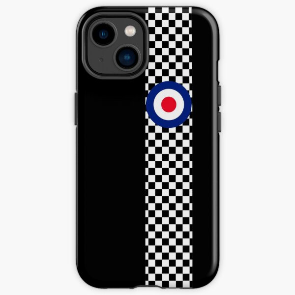 Classic Target Roundel Racing Checkers iPhone Tough Case