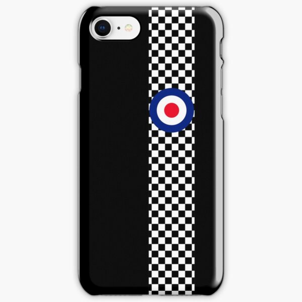 Classic Target Roundel Racing Checkers iPhone Snap Case