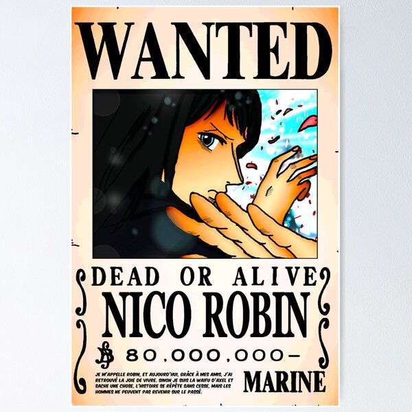 One Piece Z Movie Nico Robin Sexy Anime Girl Poster – My Hot Posters