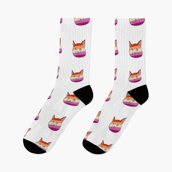 Item preview, Lesbian Pride kitty designed and sold by ellielouised.
