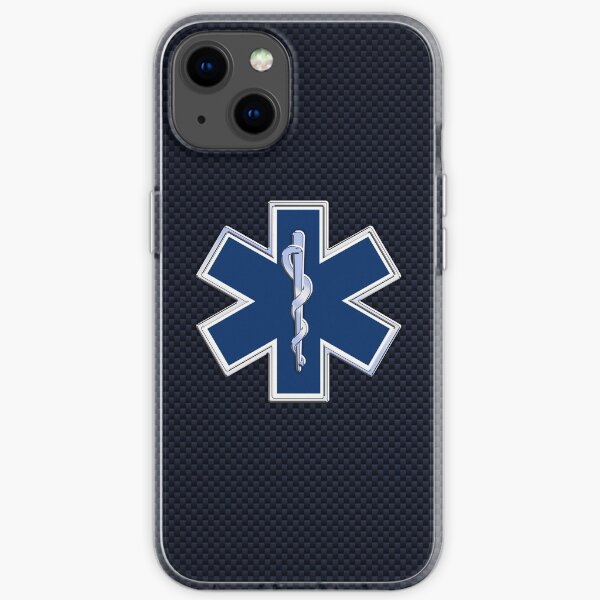 Paramedic Star of Life iPhone Soft Case