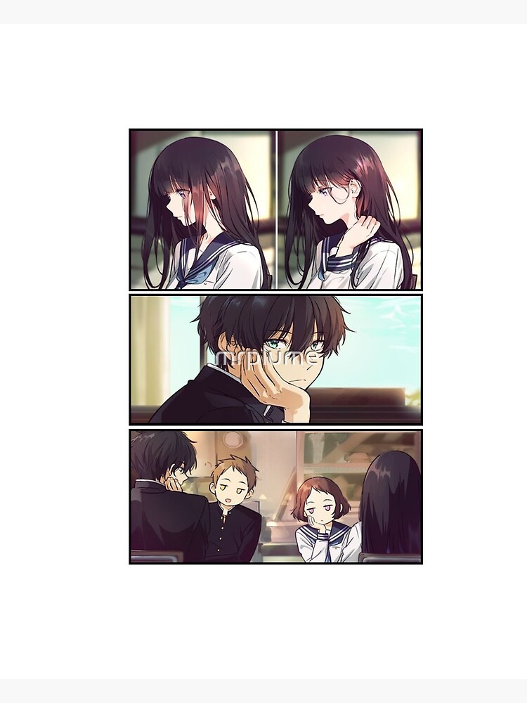 "Hyouka!" Poster for Sale by mrplume | Redbubble