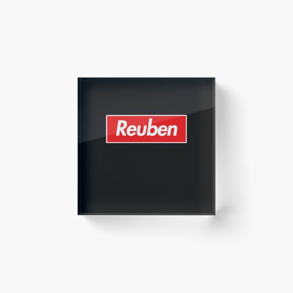 Item preview,  Reuben Name Label - Gift For Male Named Reuben designed and sold by MariaLeona.