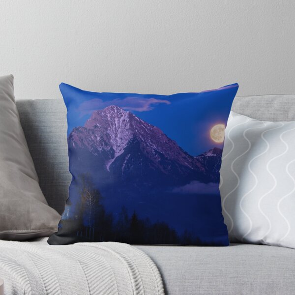 Item preview, Full moon rising over Jamnik church and Storzic at dusk. designed and sold by Ian Middleton.