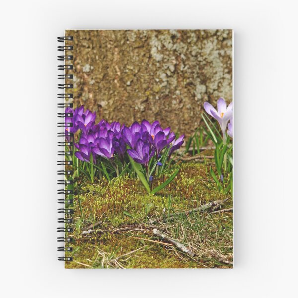 Item preview, Purple Crocus In The Moss designed and sold by Debbie Oppermann.