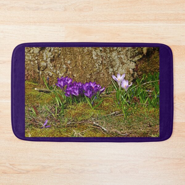Item preview, Purple Crocus In The Moss designed and sold by Debbie Oppermann.