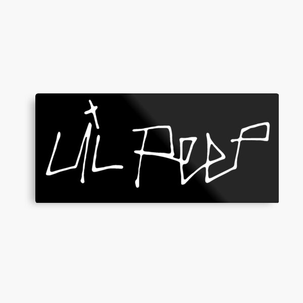 Lil Peep logo Metal Print