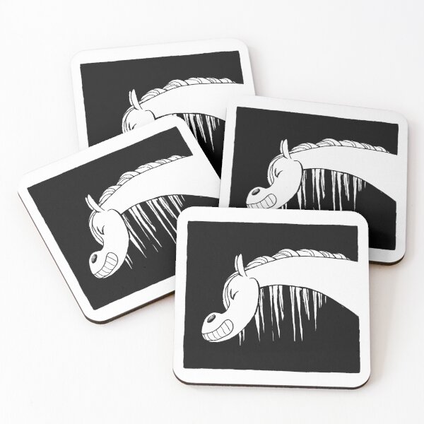 Item preview, smiling horse (white) designed and sold by jlc2903.