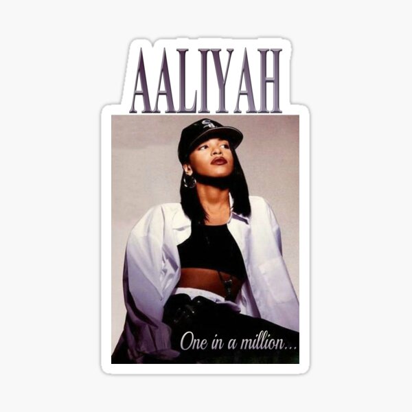 Aaliyah Stickers | Redbubble