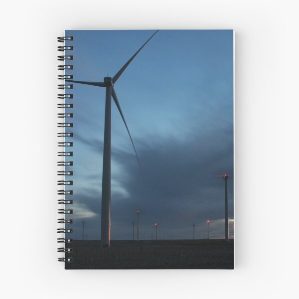 Item preview, Wind Turbine Sunset #3 designed and sold by Rachel Jeffrey.