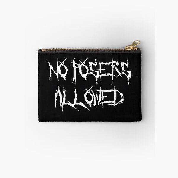 Item preview, No Posers Allowed designed and sold by Fruzsina Szabo.
