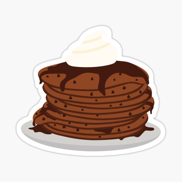 Item preview, Double Chocolate Pancakes designed and sold by AngelaC42.