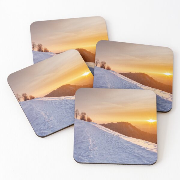 Item preview, Winter sunrise at Jamnik church of Saints Primus and Felician designed and sold by Ian Middleton.