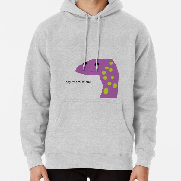 Motivational Lizard Pullover Hoodie