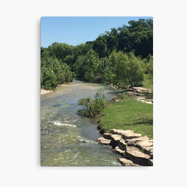 Salado Creek - Salado, Texas Canvas Print