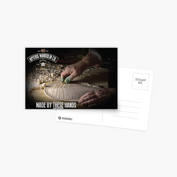 "Made by These Hands" Poster Postcard